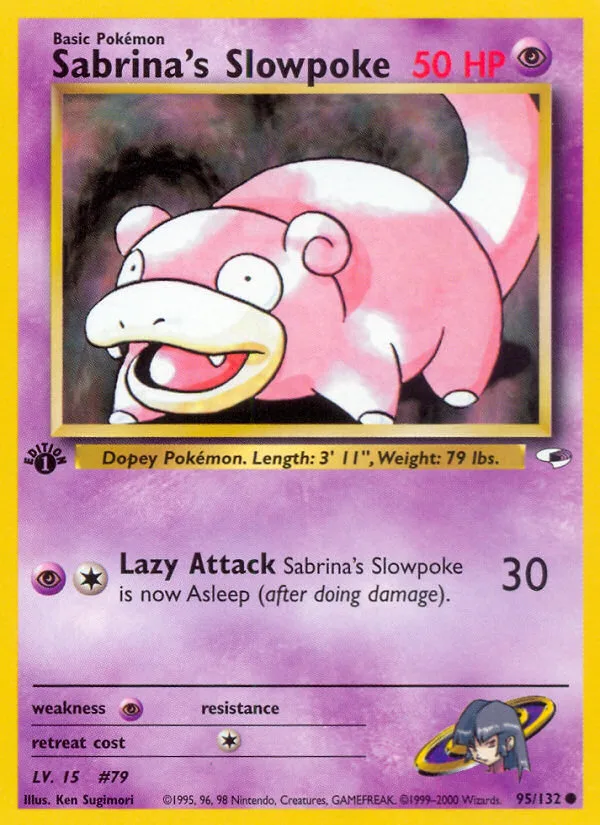 Sabrina's Slowpoke · Gym Heroes 95/132