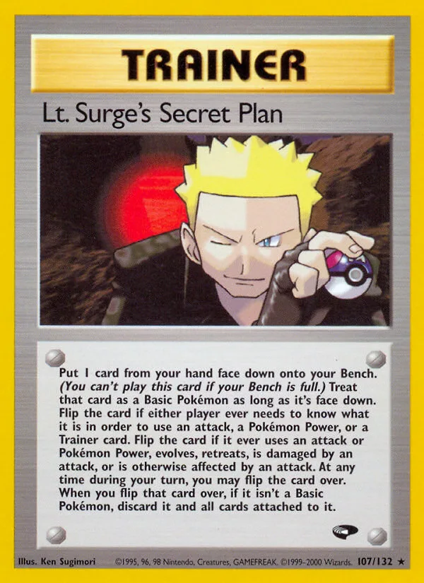 Lt. Surge's Secret Plan · Gym Challenge 107/132