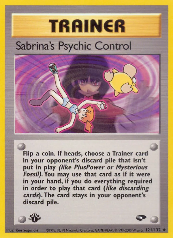 Sabrina's Psychic Control · Gym Challenge 121/132