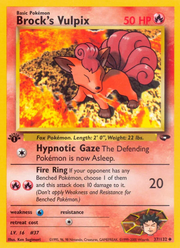 Brock's Vulpix · Gym Challenge 37/132