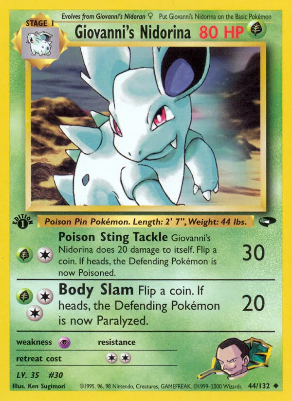Giovanni's Nidorina · Gym Challenge 44/132