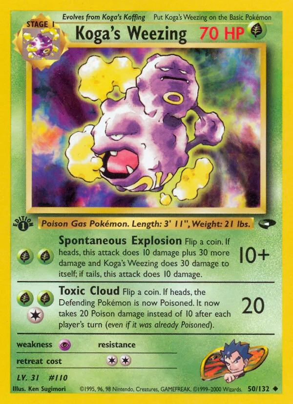 Koga's Weezing · Gym Challenge 50/132