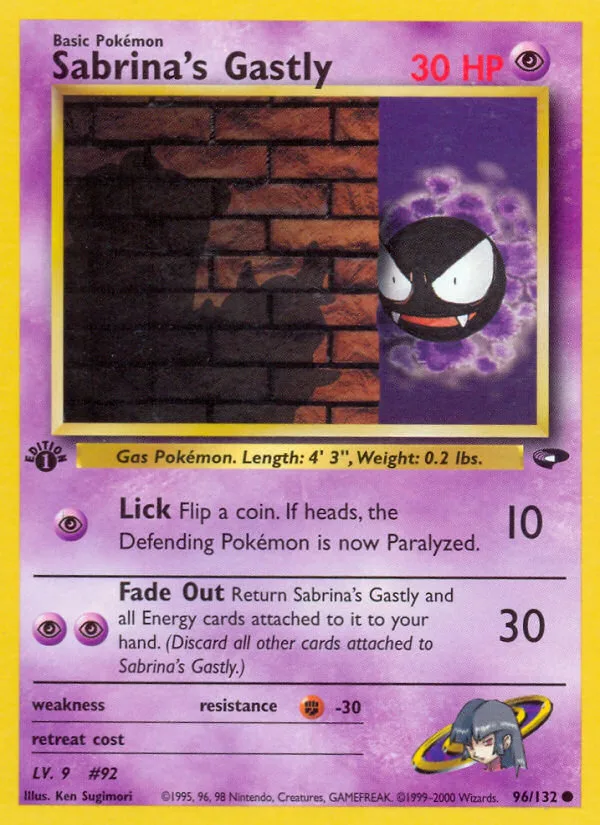 Sabrina's Gastly · Gym Challenge 96/132