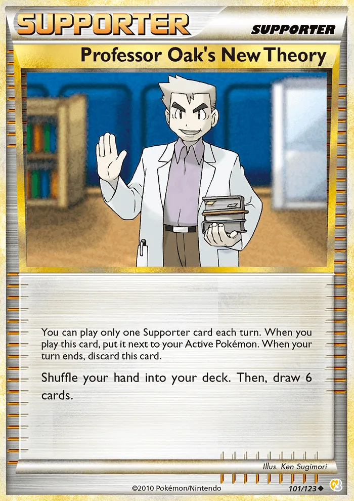 Professor Oak's New Theory · HeartGold SoulSilver 101/123