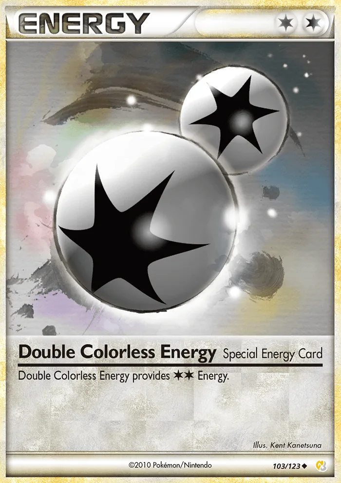 Double Colorless Energy · HeartGold SoulSilver 103/123