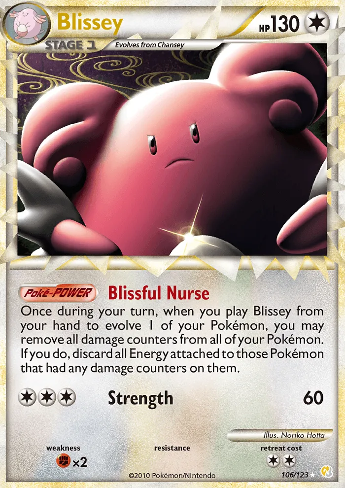 Blissey · HeartGold SoulSilver 106/123