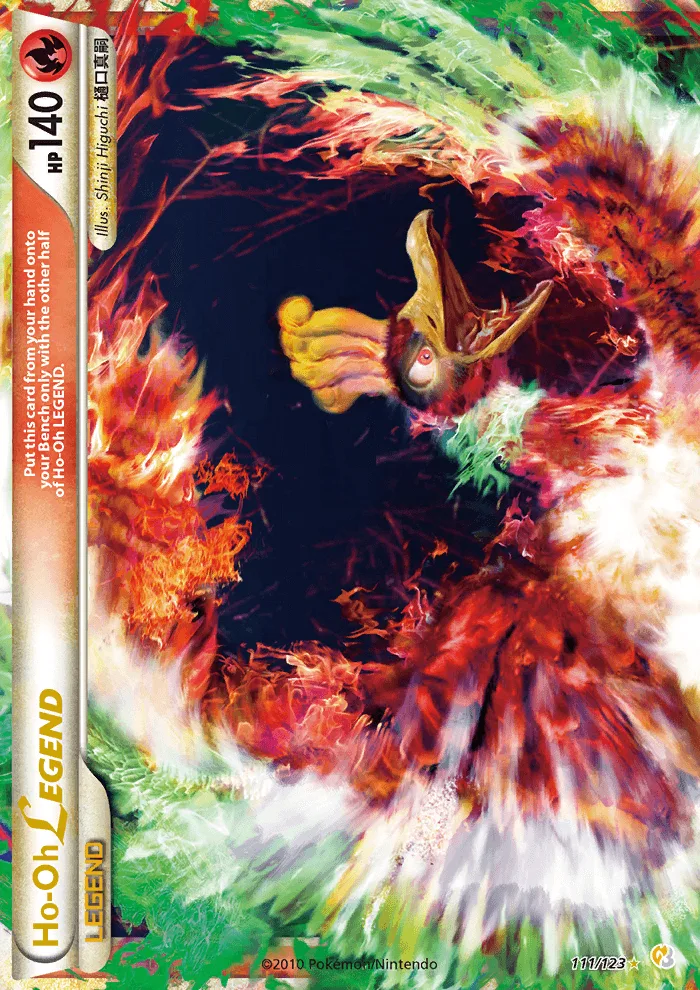 Ho-Oh LEGEND · HeartGold SoulSilver 111/123