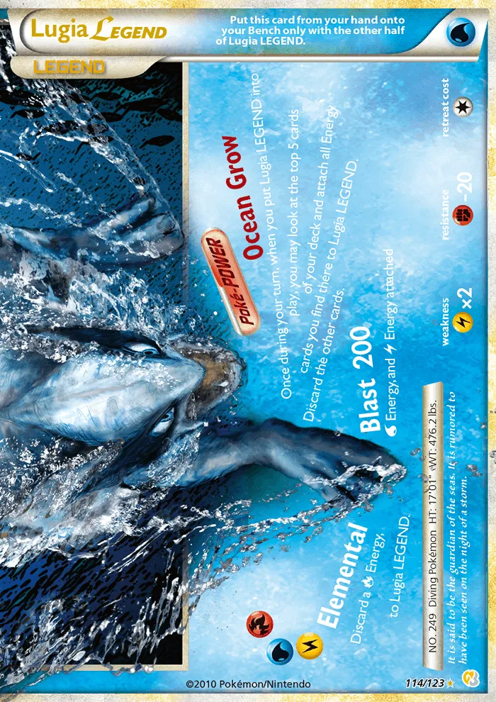Lugia LEGEND · HeartGold SoulSilver 114/123
