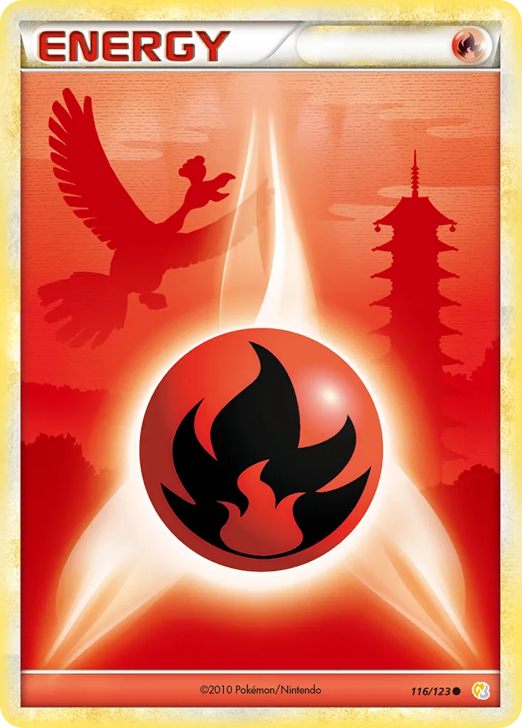 Fire Energy · HeartGold SoulSilver 116/123