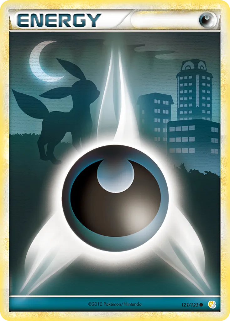 Darkness Energy · HeartGold SoulSilver 121/123