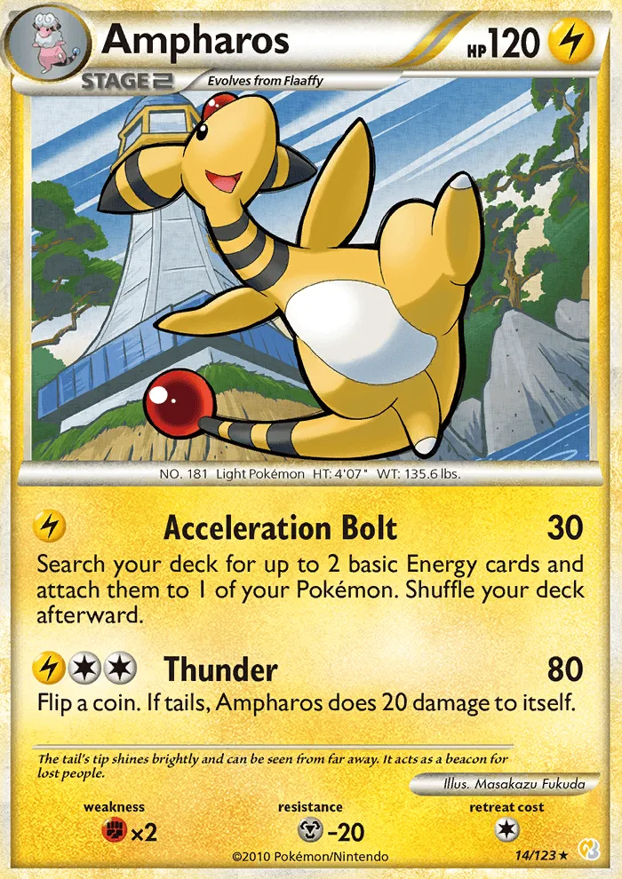 Ampharos · HeartGold SoulSilver 14/123