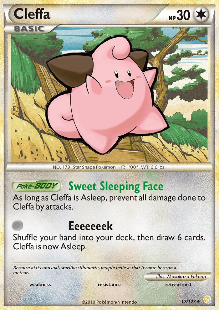 Cleffa · HeartGold SoulSilver 17/123