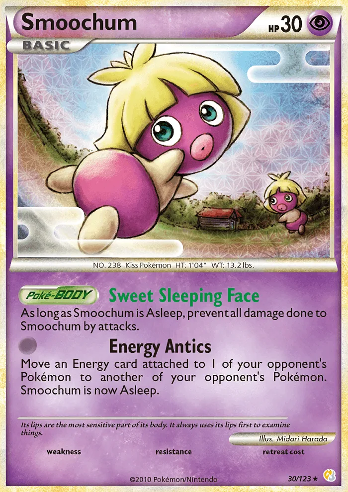 Smoochum · HeartGold SoulSilver 30/123