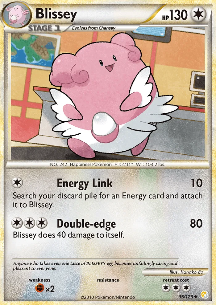 Blissey · HeartGold SoulSilver 36/123
