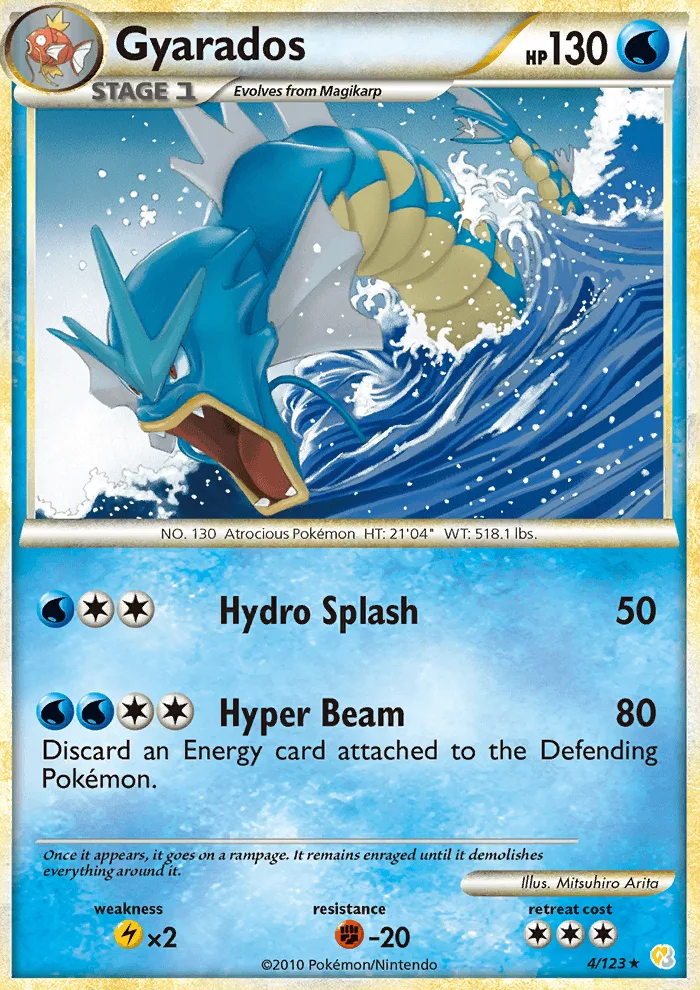 Gyarados · HeartGold SoulSilver 4/123