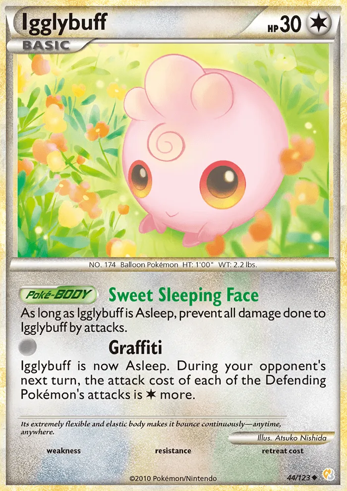 Igglybuff · HeartGold SoulSilver 44/123