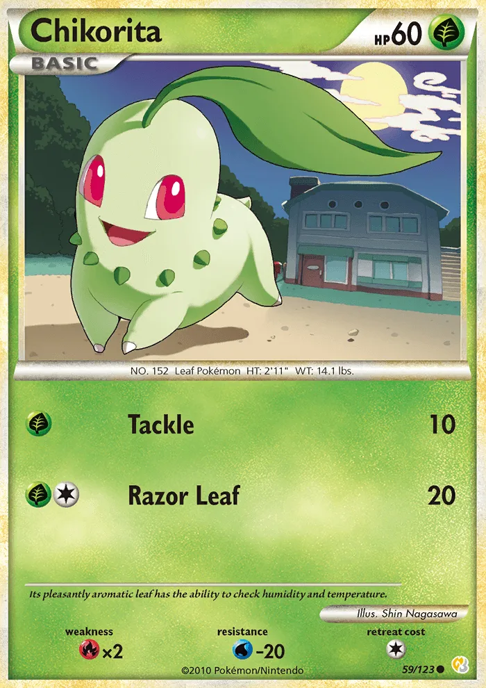 Chikorita · HeartGold SoulSilver 59/123
