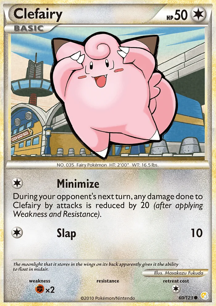 Clefairy · HeartGold SoulSilver 60/123