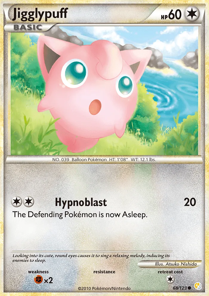 Jigglypuff · HeartGold SoulSilver 68/123