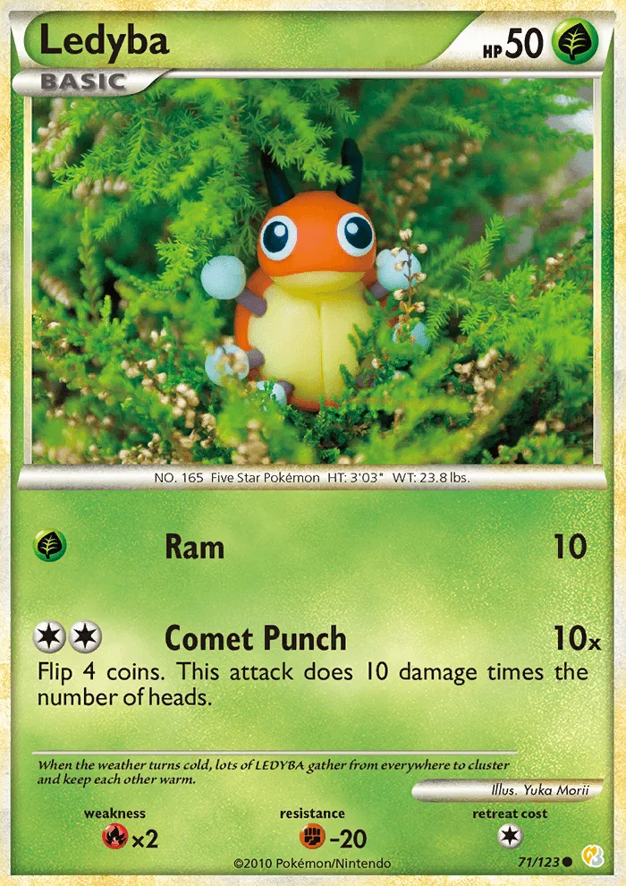 Ledyba · HeartGold SoulSilver 71/123
