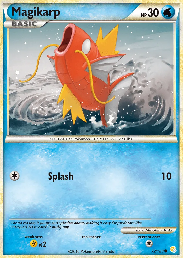 Magikarp · HeartGold SoulSilver 72/123