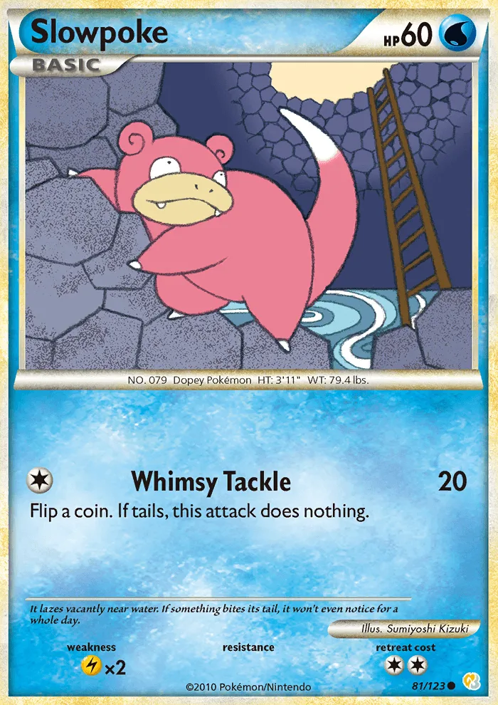 Slowpoke · HeartGold SoulSilver 81/123