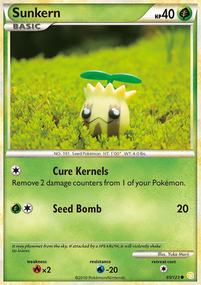 Sunkern · HeartGold SoulSilver 85/123