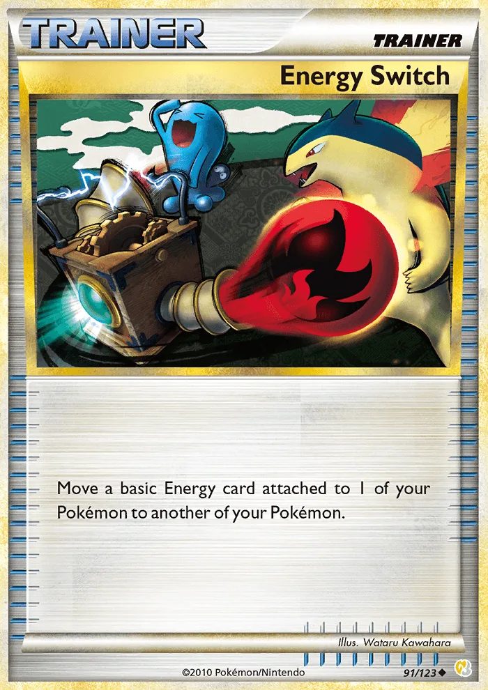 Energy Switch · HeartGold SoulSilver 91/123