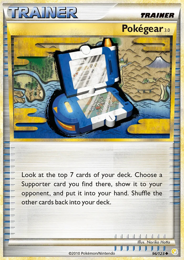 Pokégear 3.0 · HeartGold SoulSilver 96/123