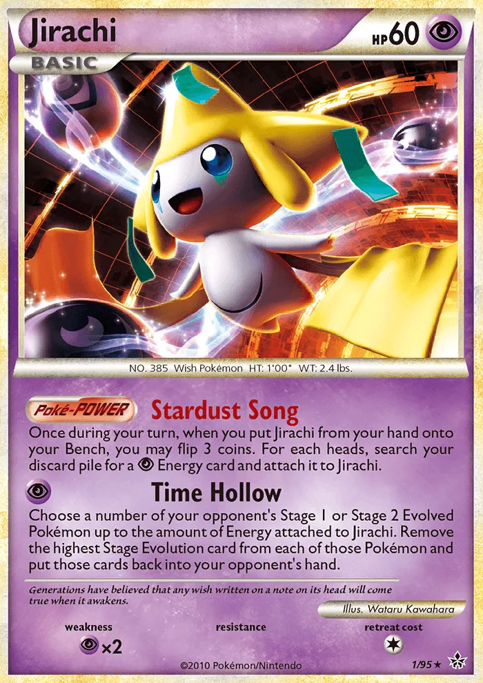 Jirachi · Unleashed 1/95