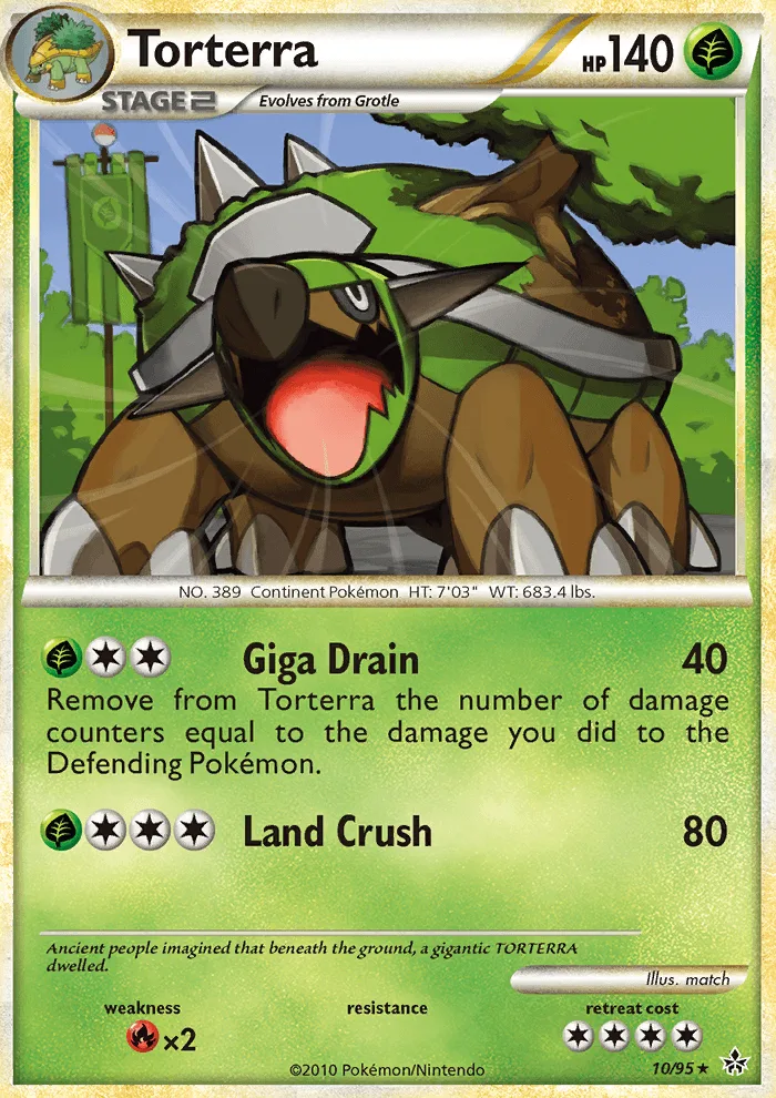 Torterra · Unleashed 10/95