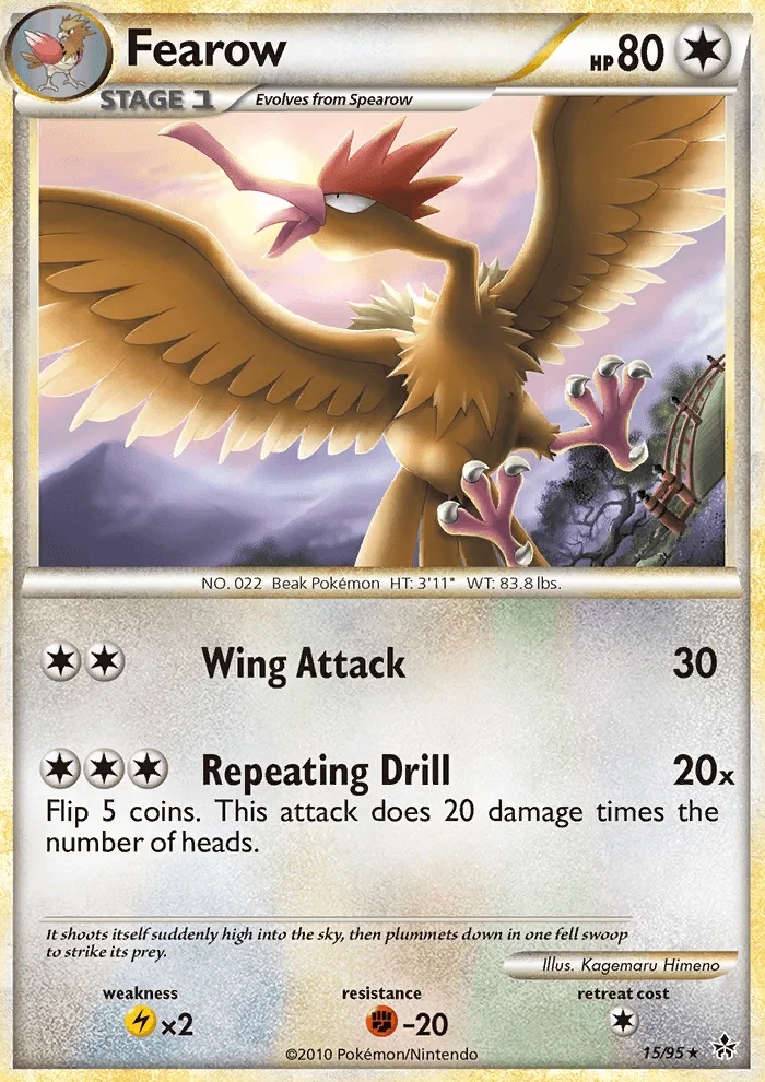 Fearow · Unleashed 15/95