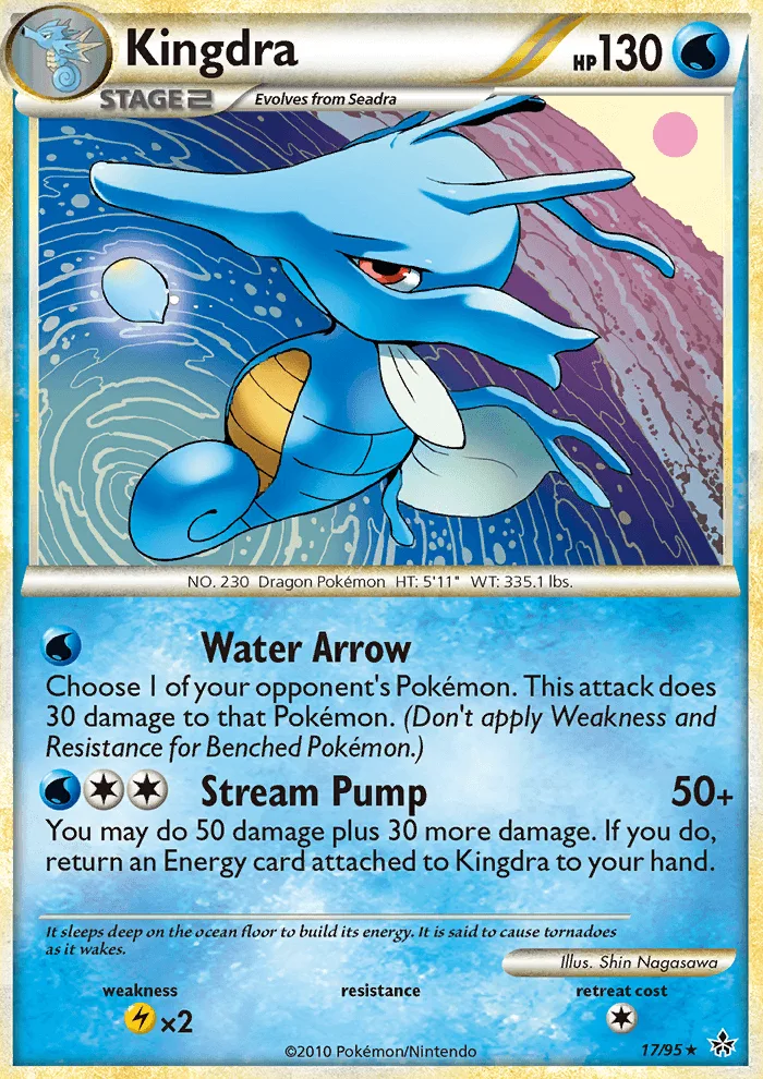 Kingdra · Unleashed 17/95