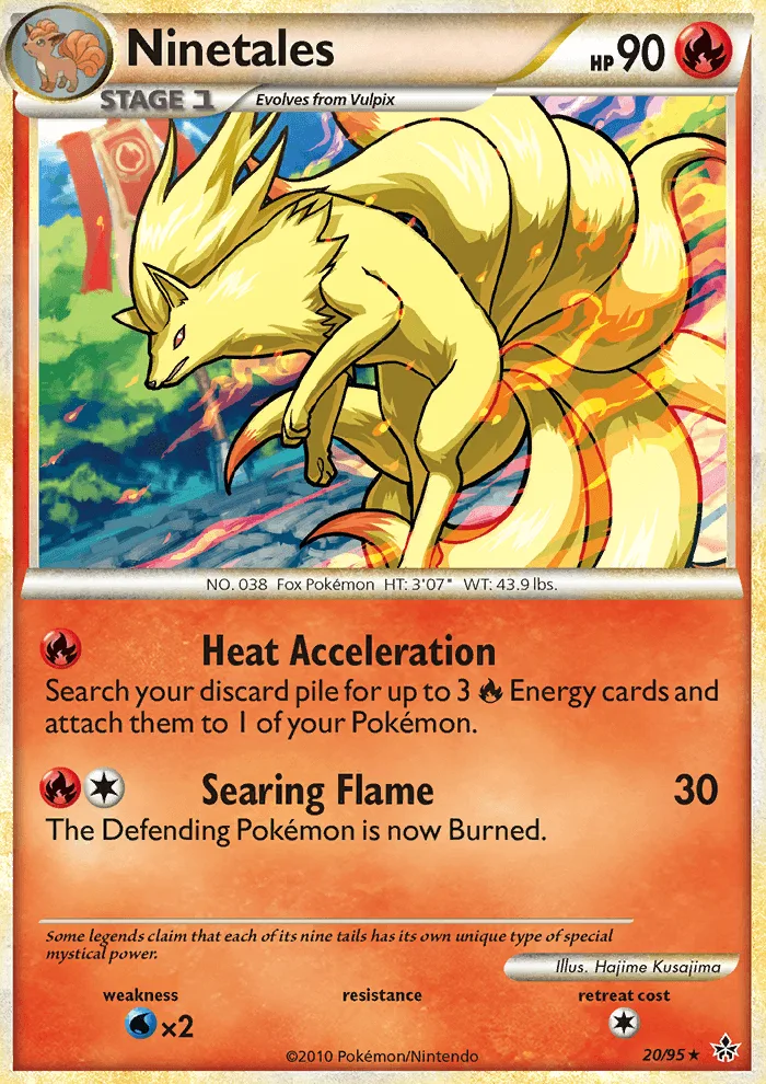 Ninetales · Unleashed 20/95