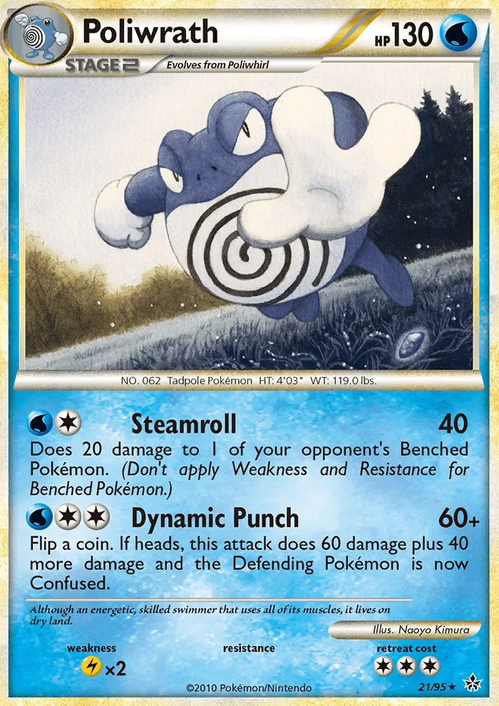 Poliwrath · Unleashed 21/95