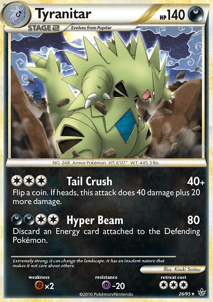 Tyranitar · Unleashed 26/95