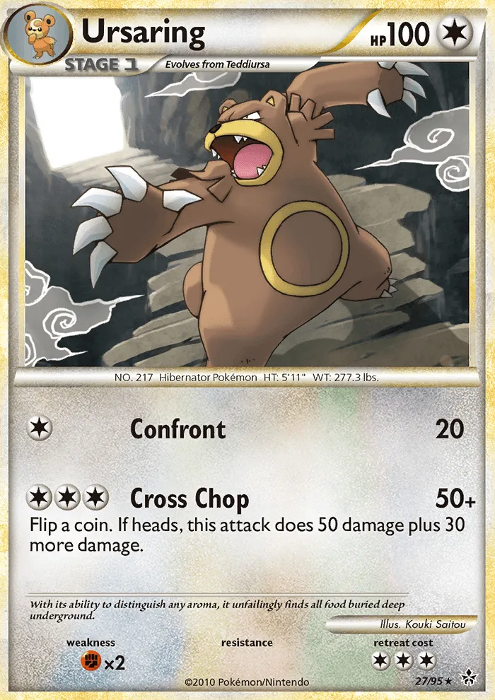 Ursaring · Unleashed 27/95