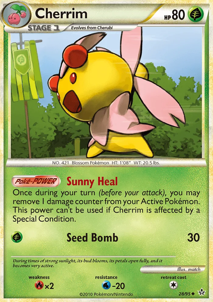 Cherrim · Unleashed 28/95