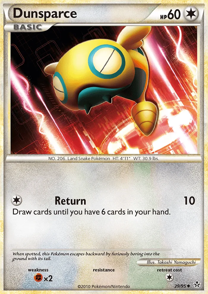 Dunsparce · Unleashed 29/95
