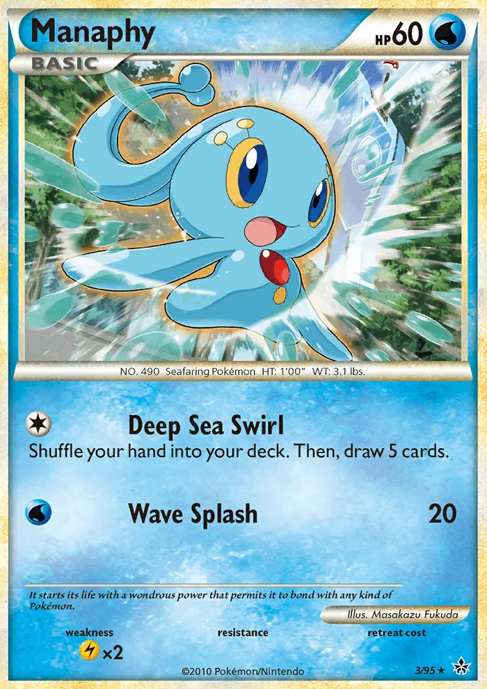 Manaphy · Unleashed 3/95