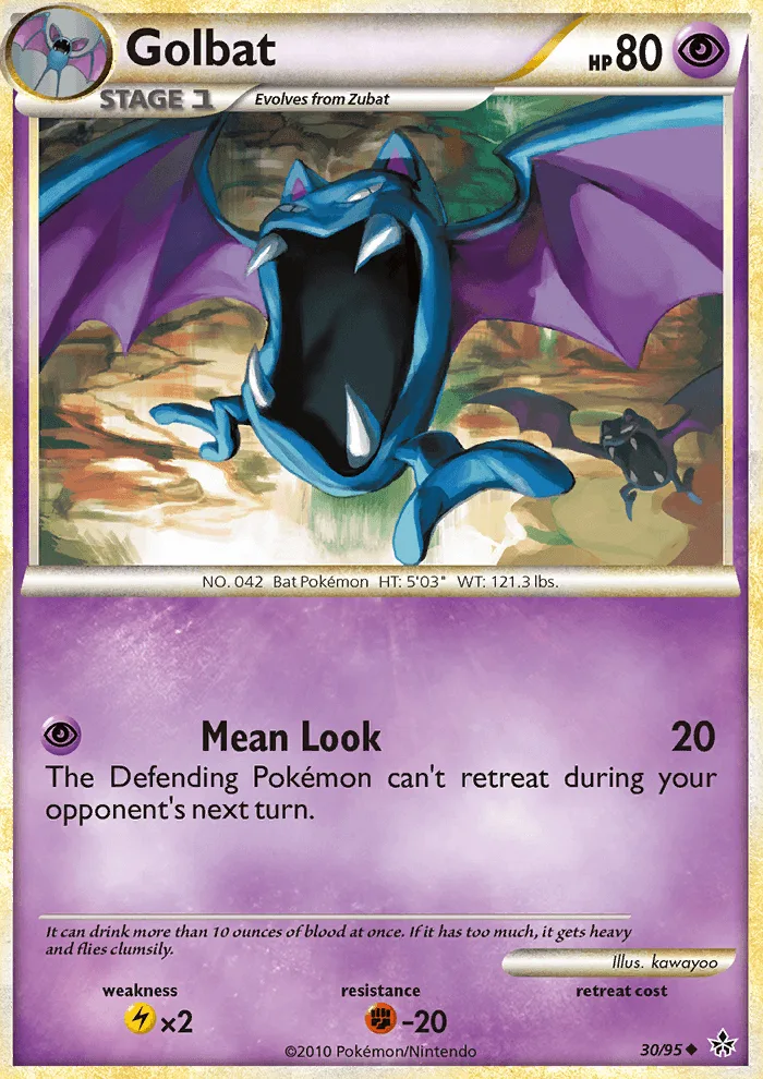 Golbat · Unleashed 30/95