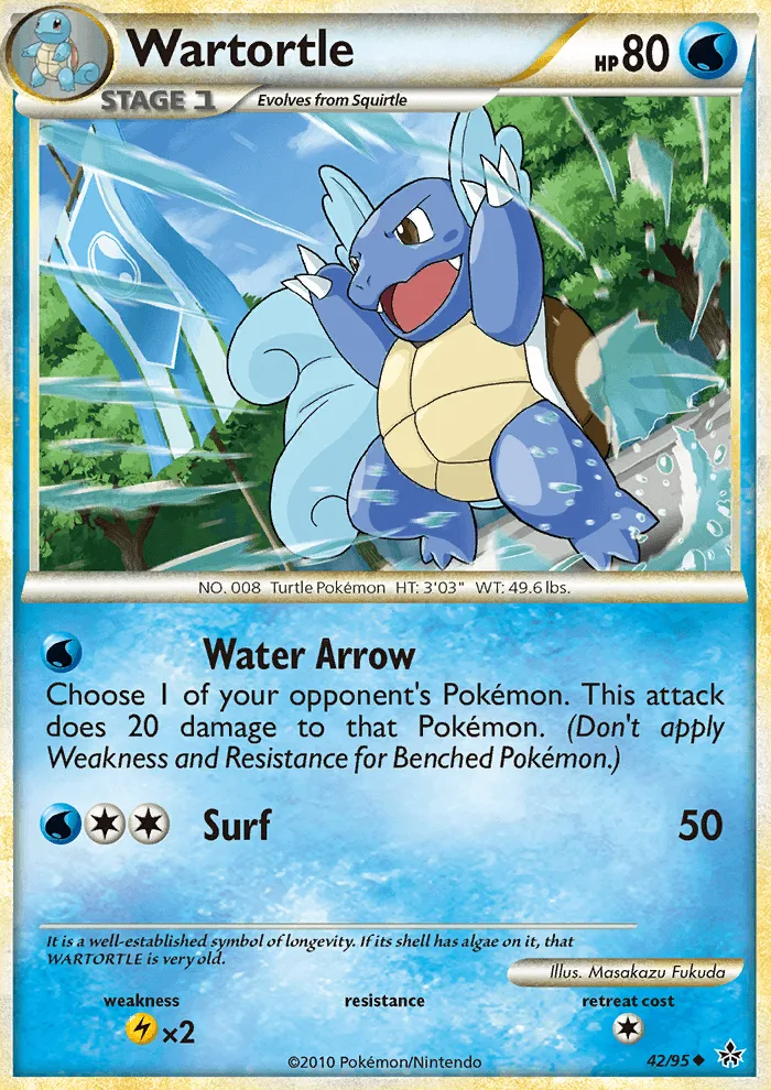 Wartortle · Unleashed 42/95