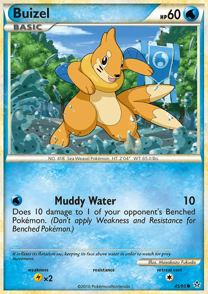 Buizel · Unleashed 45/95