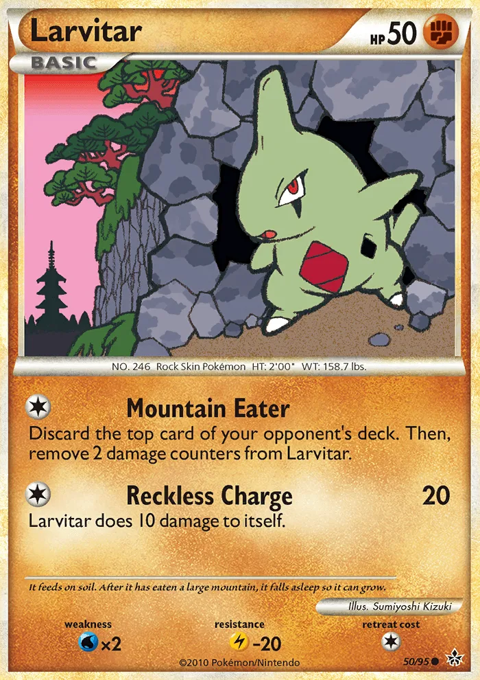 Larvitar · Unleashed 50/95