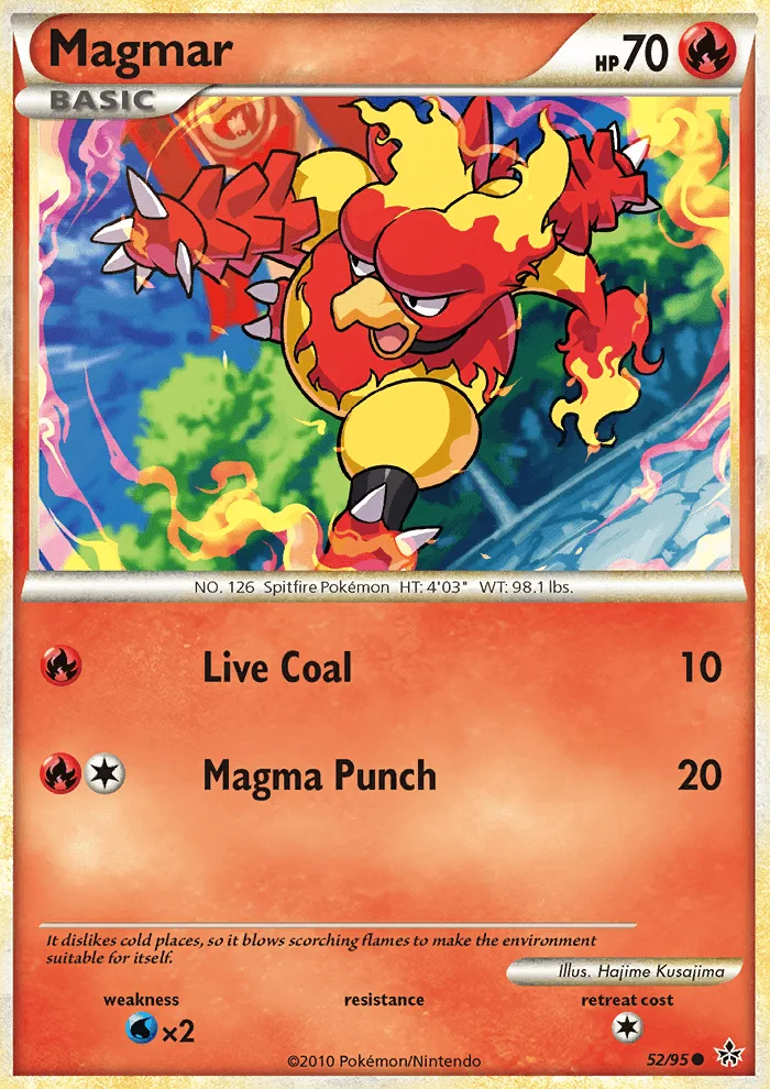 Magmar · Unleashed 52/95