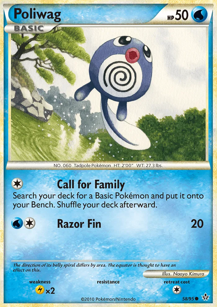 Poliwag · Unleashed 58/95