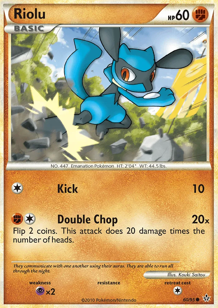 Riolu · Unleashed 60/95