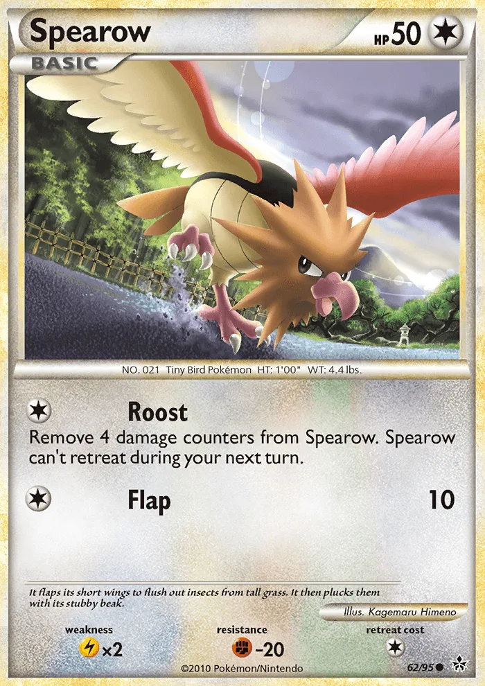 Spearow · Unleashed 62/95