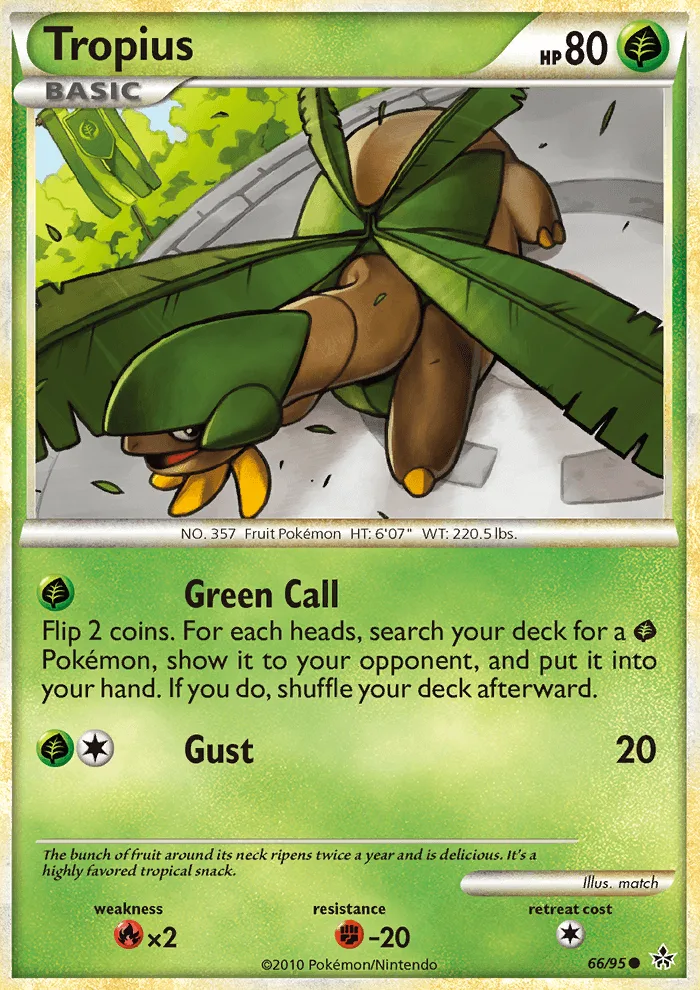 Tropius · Unleashed 66/95