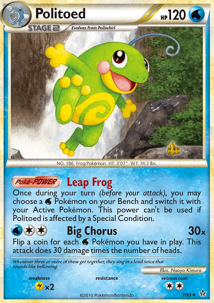 Politoed · Unleashed 7/95